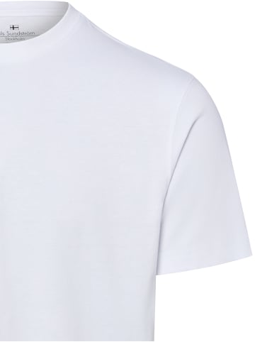 Nils Sundström T-Shirt in weiß