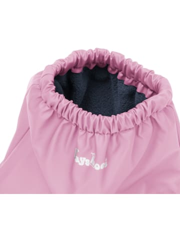 Playshoes Kinder Gummistiefel "Regenfüßlinge mit Fleece-Futter" in Rosa