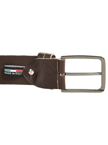 piké Gürtel echt Leder in braun