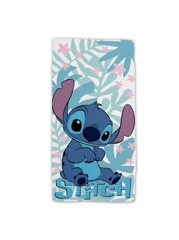 Lilo & Stitch Lilo & Stitch Baumwolle Strandtuch Frottee Badetuch  Premium in Mehrfarbig