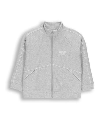 Coccodrillo Reißverschlussjacke mit Stehkragen in grau