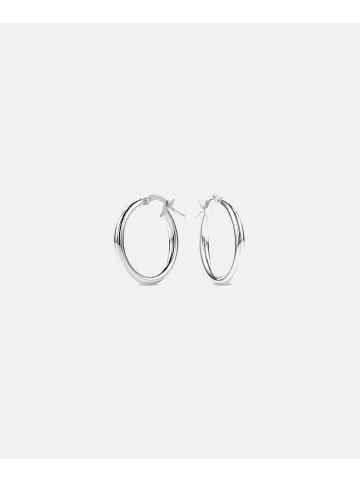 Diamant L'éternel Ohrringe aus 585 Weißgold