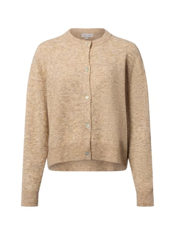 Marie Lund Strickjacke in braun beige - 0004