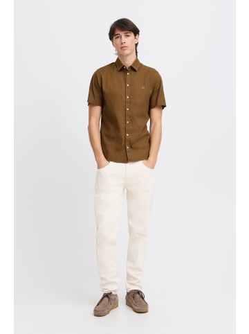 CASUAL FRIDAY Kurzarmhemd CFAksel in Braun