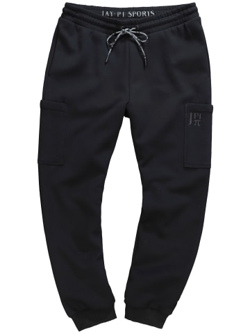 JP1880 Lange Sweathose in schwarz