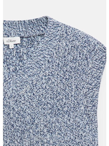 s.Oliver Strickpullover in 57X0_dunkelblau