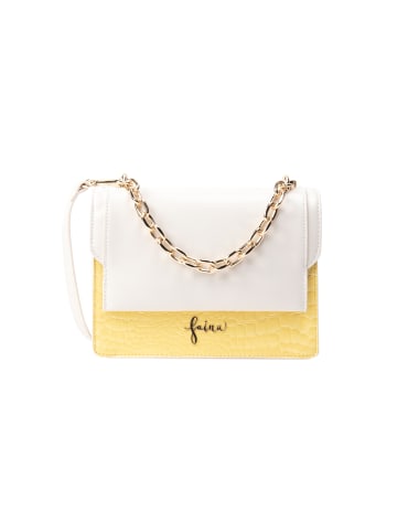 faina Damen Henkeltasche in Gelb