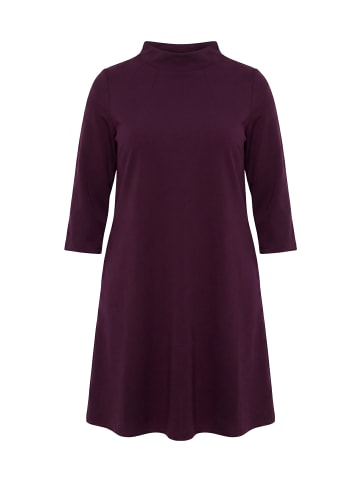 Ulla Popken Kleid in dunkle pflaume