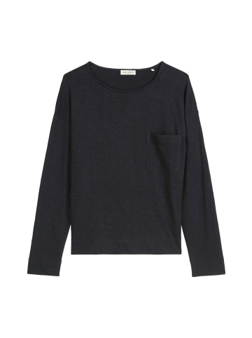 Marc O'Polo Longsleeve regular in Deep Night Blue
