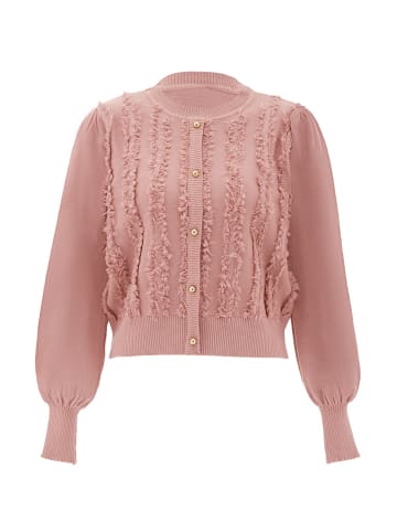 NAEMI Damen Strickjacke in pink
