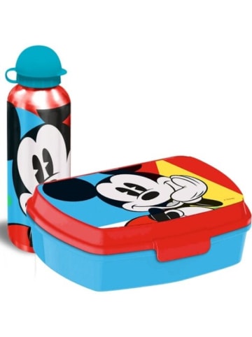 Kids Licensing Disney Mickey Mouse Lunchset Brotdose Trinkflasche 3 Jahre