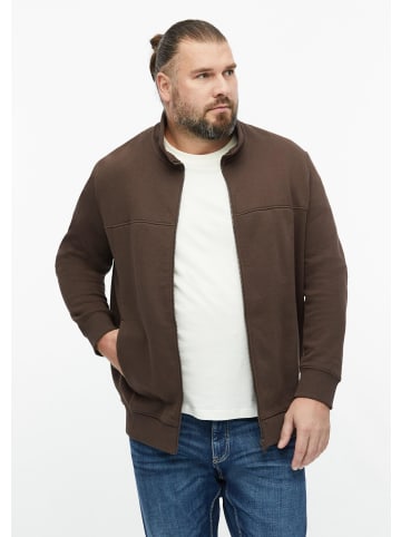 s.Oliver Sweatshirt Jacke in 8941_dunkelbraun