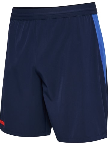 Hummel Kurze Hose Hmlblaze26 Herren in MARINE/CHERRY TOMATO