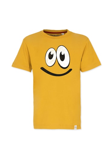 Band of Rascals T-Shirt " Smile " in senf