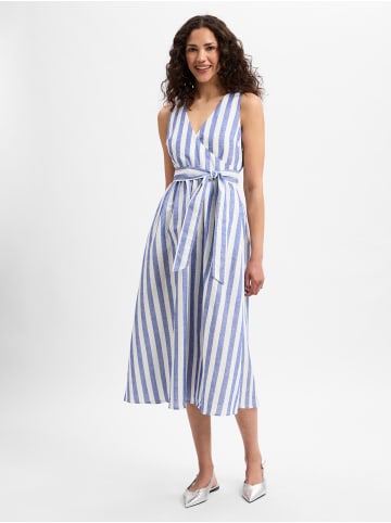 Ambiance Kleid in blau weiß - 0001