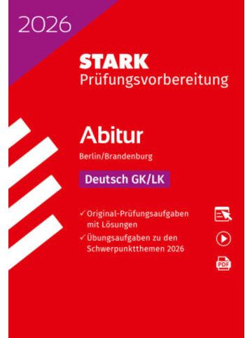 Stark Buch - STARK Deutsch - Abitur 2026 Berlin/Brandenburg - Prüfungsvorbereitu