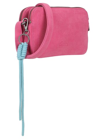 Fritzi aus Preußen Crossbody Tasche Jony Suede Jacky in Pink