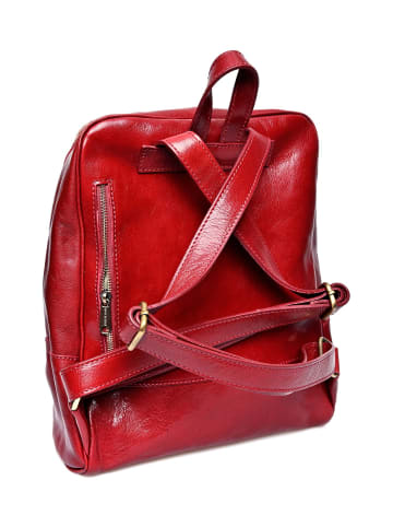 Anna Luchini Rucksack in Rot