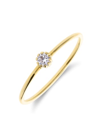 Lucardi 375 Gold Ring