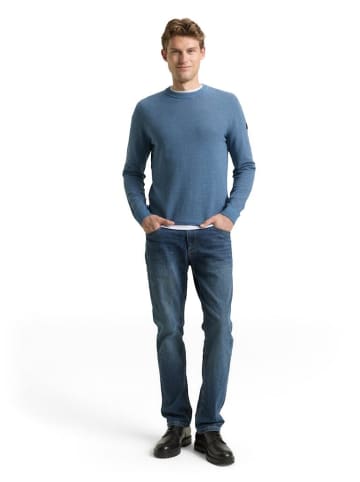 Tom Tailor Pullover in faded uniform blue