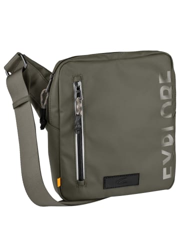 Camel Active Explore - Umhängetasche S (blue) in khaki