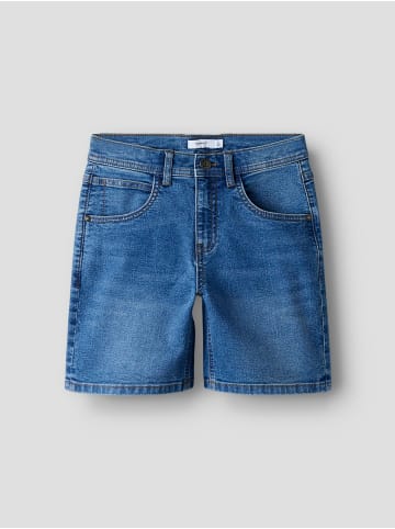 name it Shorts in Medium Blue Denim