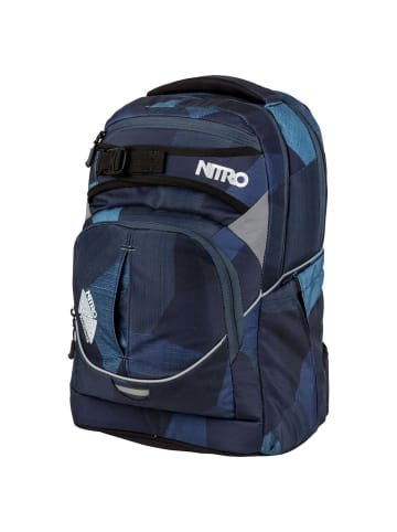 Nitro Superhero - Rucksack 44 cm (acid dawn) in fragments blue