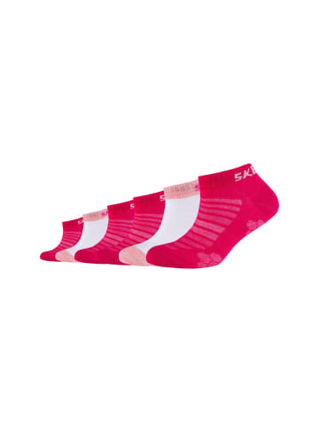 Skechers Sneakersocken 6er Pack mesh ventilation in pink glow mix