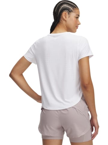 Under Armour Sportshirt "Launch Elite Shortsleeve" in Weiß