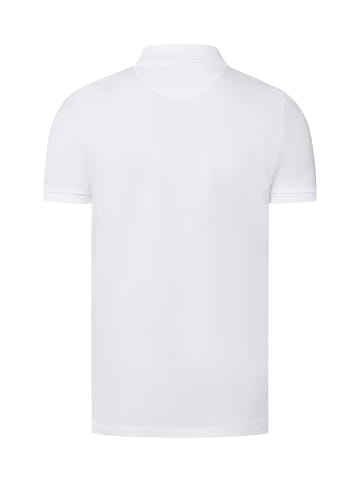 Nils Sundström Poloshirt in weiß - 0010