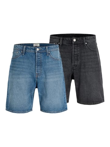 Aprel 2er-Pack Jeans-Shorts in Blue Denim