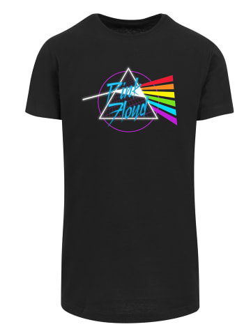 F4NT4STIC T-Shirt Pink Floyd Neon Dark Side Rock Shirt in schwarz