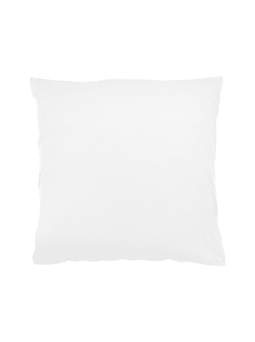 Traumschloss Exclusiv Edel-Jersey Kissenbezug in weiß