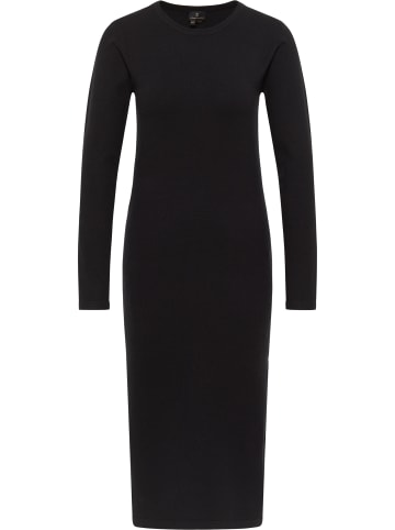 DreiMaster Damen Strickkleid in Schwarz