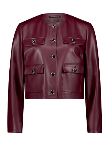 Betty Barclay Blazer-Jacke langarm in Dark Aubergine