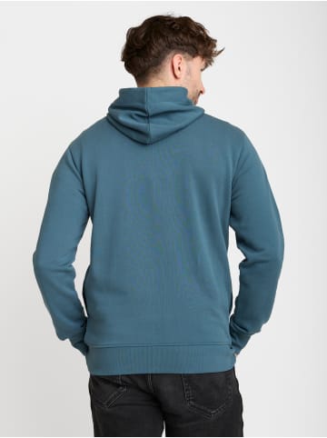 GreenBomb Hoodie Nature Mountain Chip in Blauer Stein