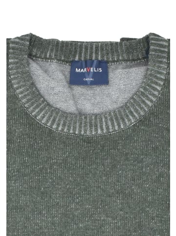 MARVELIS Pullover in Dunkelgrün