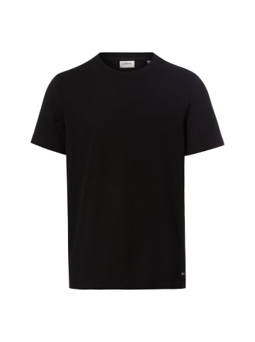s.Oliver T-Shirt in schwarz