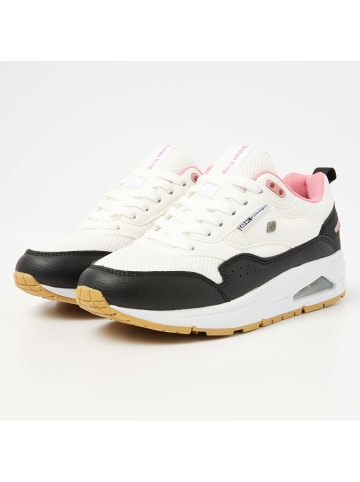 British Knights Sneaker Lennox in weiss/schwarz/pfirsich