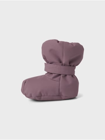 name it Baby Booties NMNSNOW10 BOOT W WOOL in grape shake
