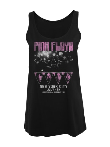 F4NT4STIC Damen Tanktop Pink Floyd Tour NYC in schwarz