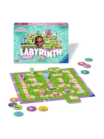 Ravensburger Ravensburger Schiebespiel Gabby's Dollhouse: Junior Labyrinth in bunt