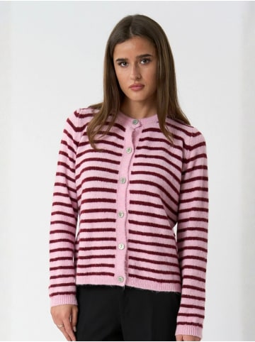 TeeShoppen Rock Amara in Pink- Burgundy