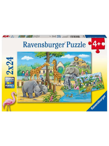 Ravensburger Ravensburger Kinderpuzzle - 07806 Willkommen im Zoo - Puzzle für Kinder ab 4...