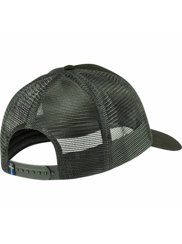 FJÄLLRÄVEN Schildmütze 1960 Logo Langtradarkeps in Moos