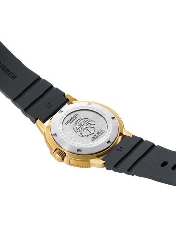 Luminox Herrenuhr Navy Seal Foundation Schwarz/Goldfarben