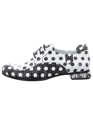 SIMEN Schnürschuhe in schwarz