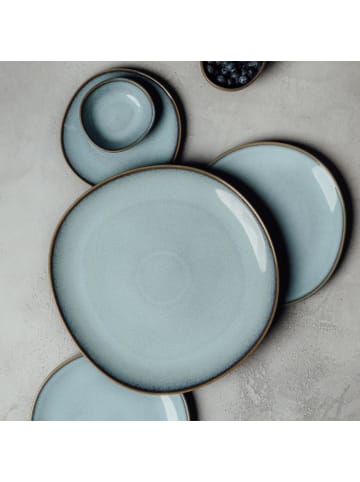 like. by Villeroy & Boch 6er Set Brotteller Lave in – 17,6 x 16,8 cm in Glacé