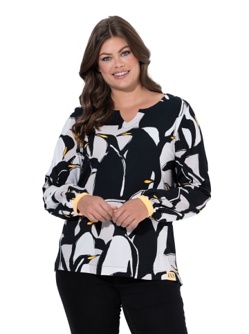 LAURASØN Langarmshirt in schwarz