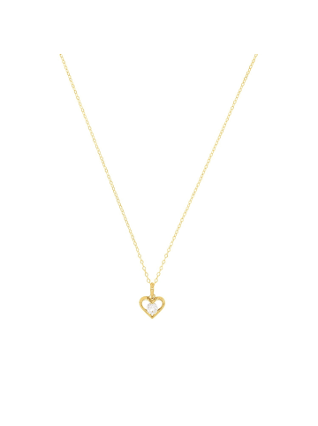 Amor Kette mit Anhänger Gold 585/14 ct in Gold